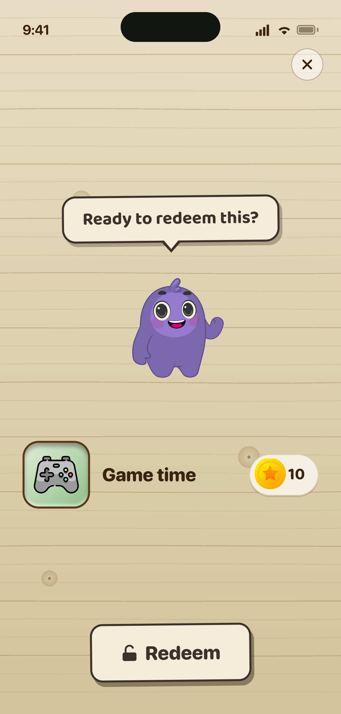 Screen Time as a reward